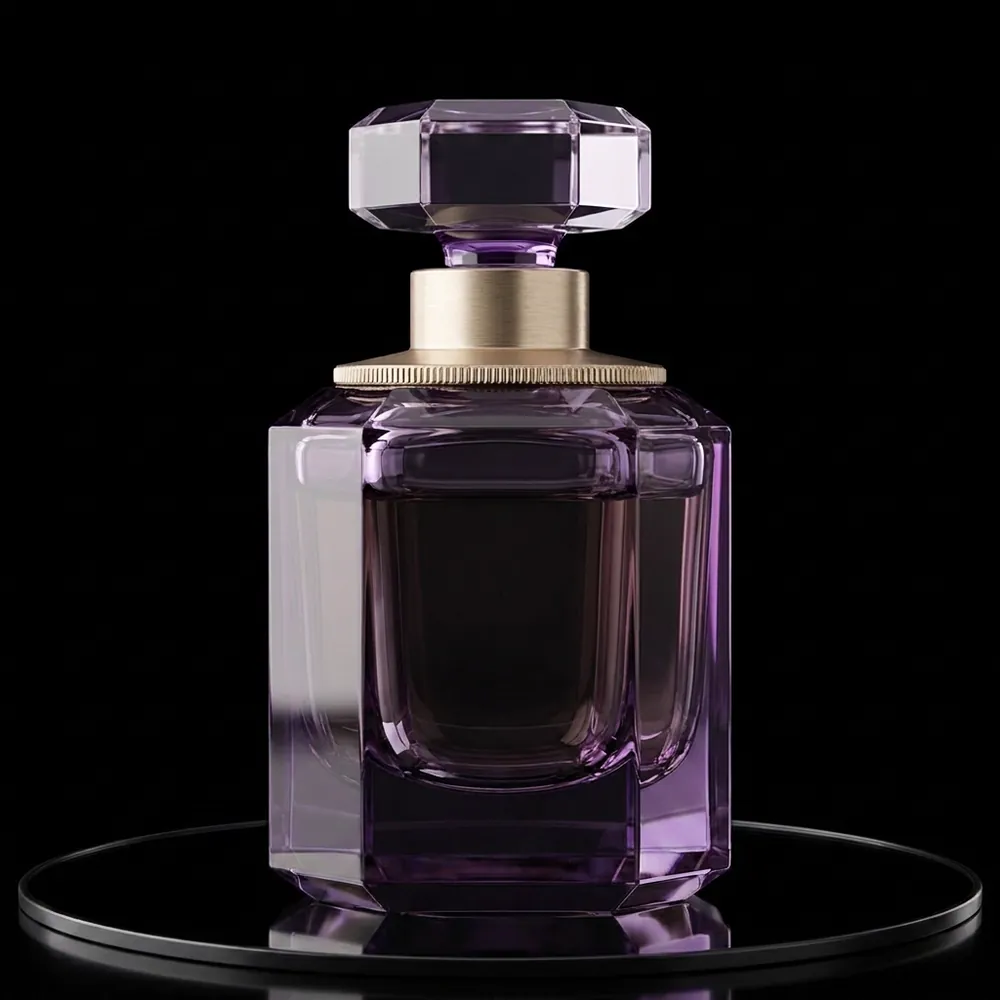 The amethyst crystal flacon
